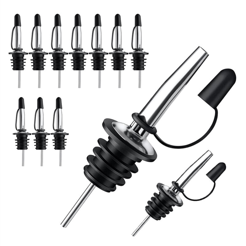 12 Pack Wine Pourers for bottles with Tapered Speed Jet