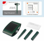 Package Including of Solar Powered Animal Repeller