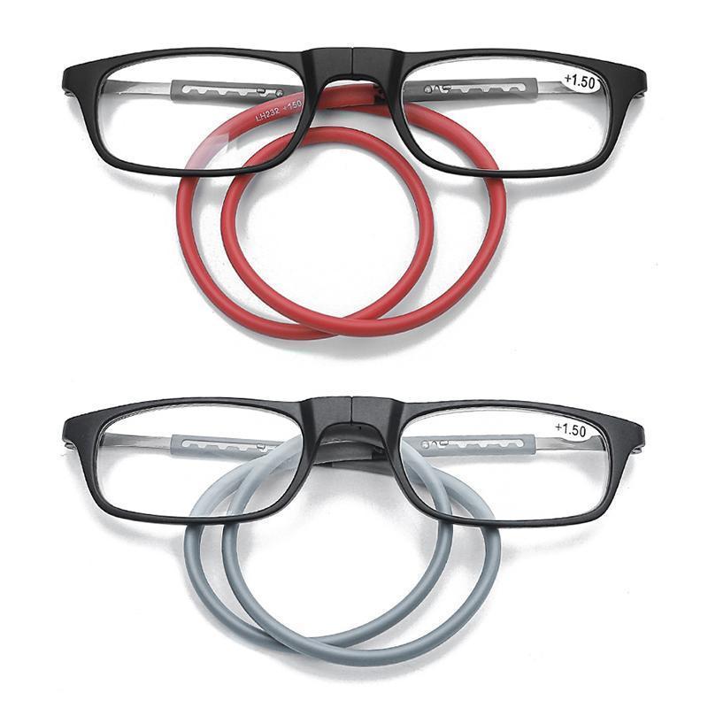 Telescopic Magnetic Hanging Neck Reading Glasses - bf4bf0ad82e1a0919b2cba7843df0170