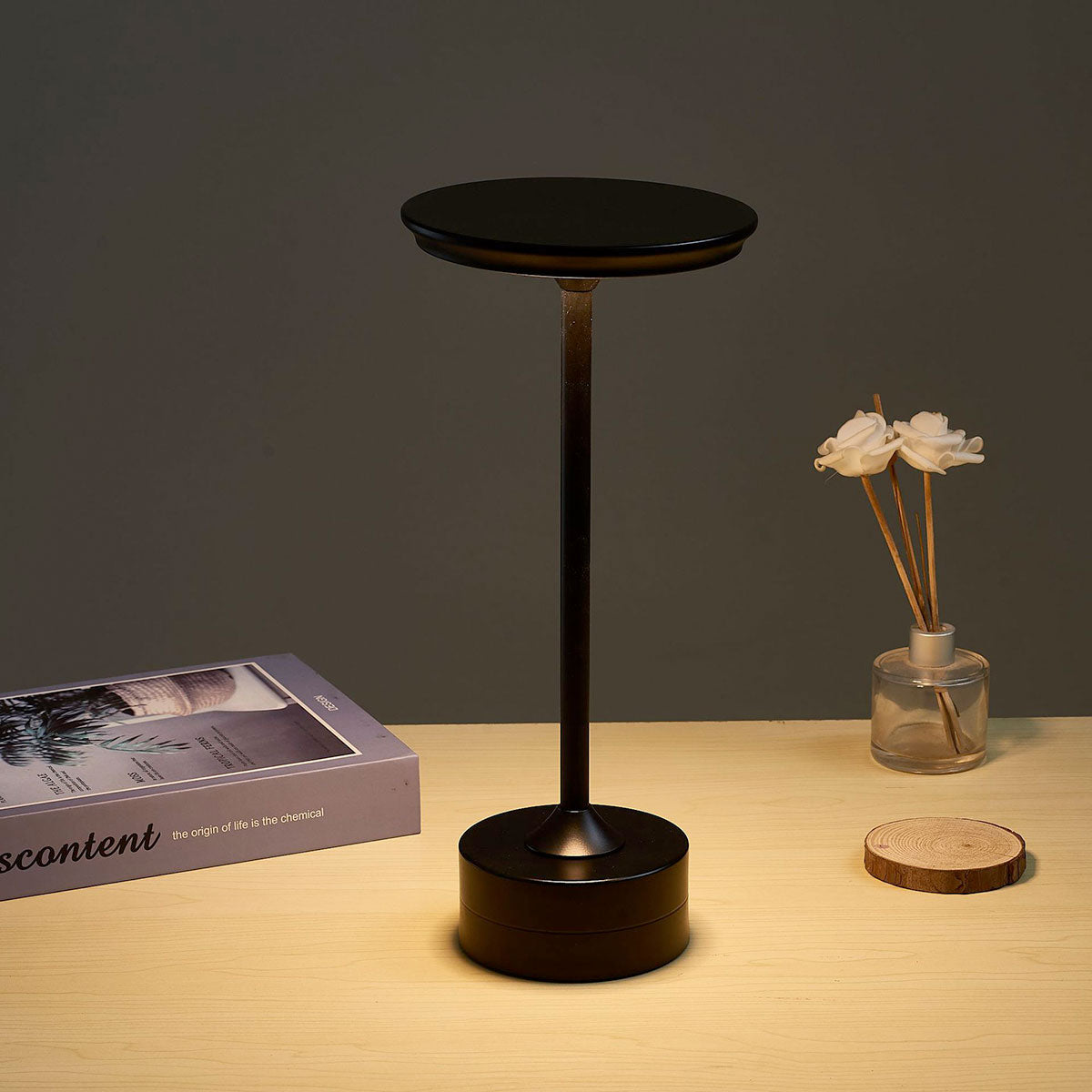 Cordless Contemporary Table Lamp - Touch Sensitive - f4 1