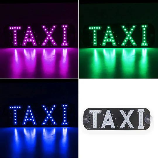 Taxi Light Sign For Car -
