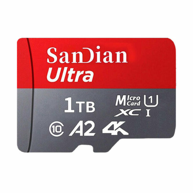 High Speed Micro SD Card Up To 1TB - Universally Compatible - 1tb silver