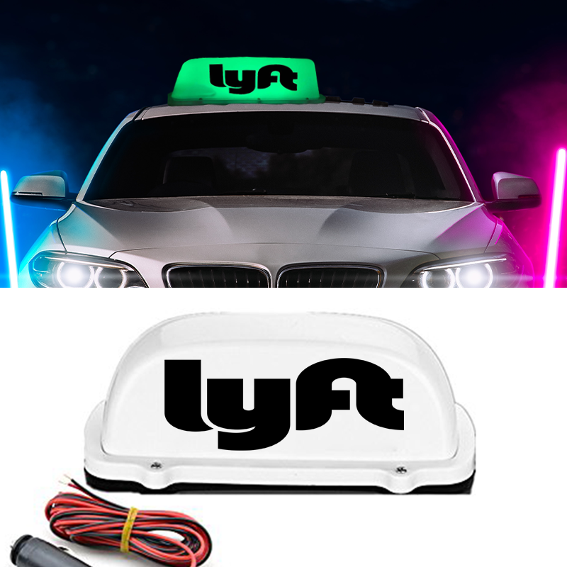 RGB RC Lyft Roof Light For Car Magnetic Base Roof Top Cab LED Sign Light - d2b9d7a2c805e04f8303d1ab04e38717