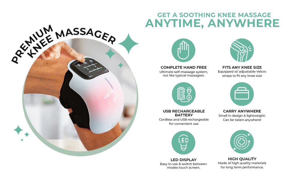 nooro Knee Massager Features
