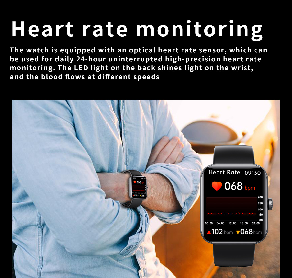 Blood Glucose Monitoring Smartwatch | Smart Watch for Non-Invasive Blood Glucose Testing - Blood Glucose Monitoring Smartwatch Smart Watch for Non Invasive Blood Glucose Testing 6