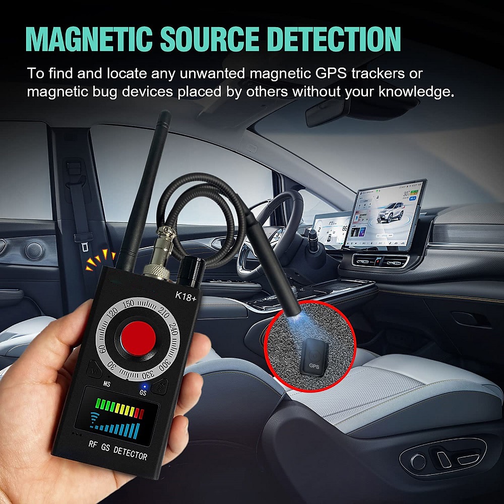 Privacy Protect Detector Camera Detector GPS Detector RF Signal Scanner Device Detector For GPS Tracker Hearing Device Camera Detector 2023 - US .99 –P3