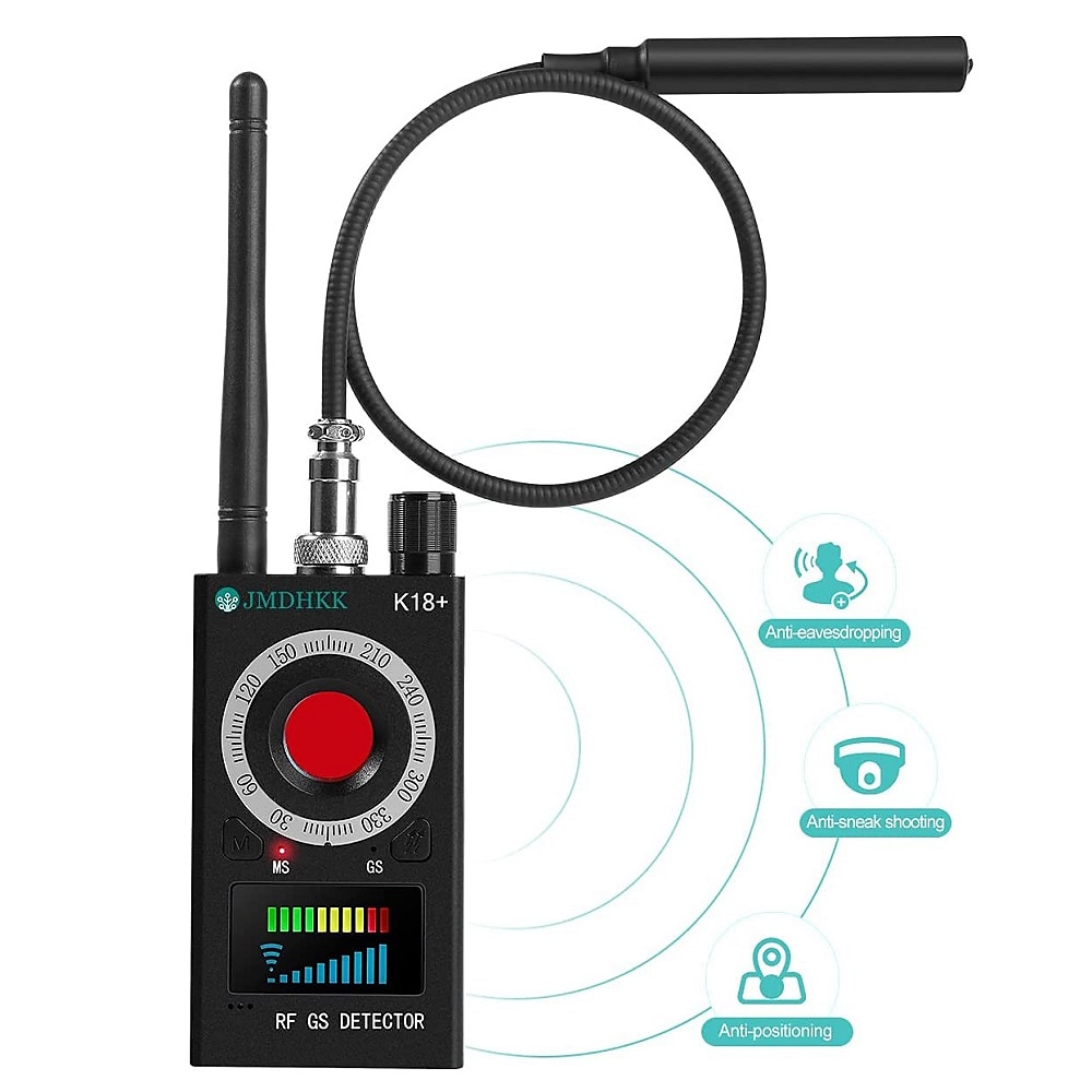 Privacy Protect Detector Camera Detector GPS Detector RF Signal Scanner Device Detector For GPS Tracker Hearing Device Camera Detector 2023 - US .99 –P5