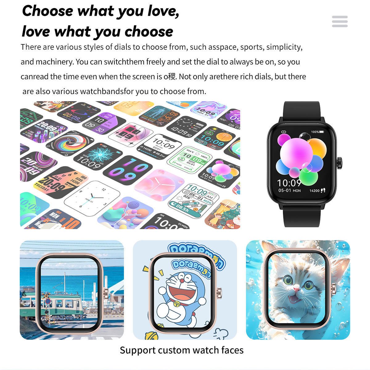 Blood Glucose Monitoring Smartwatch. Smart Watch for Non-Invasive Blood Glucose Testing. Stylish Smart Watch with Blood Oxygen Tracking