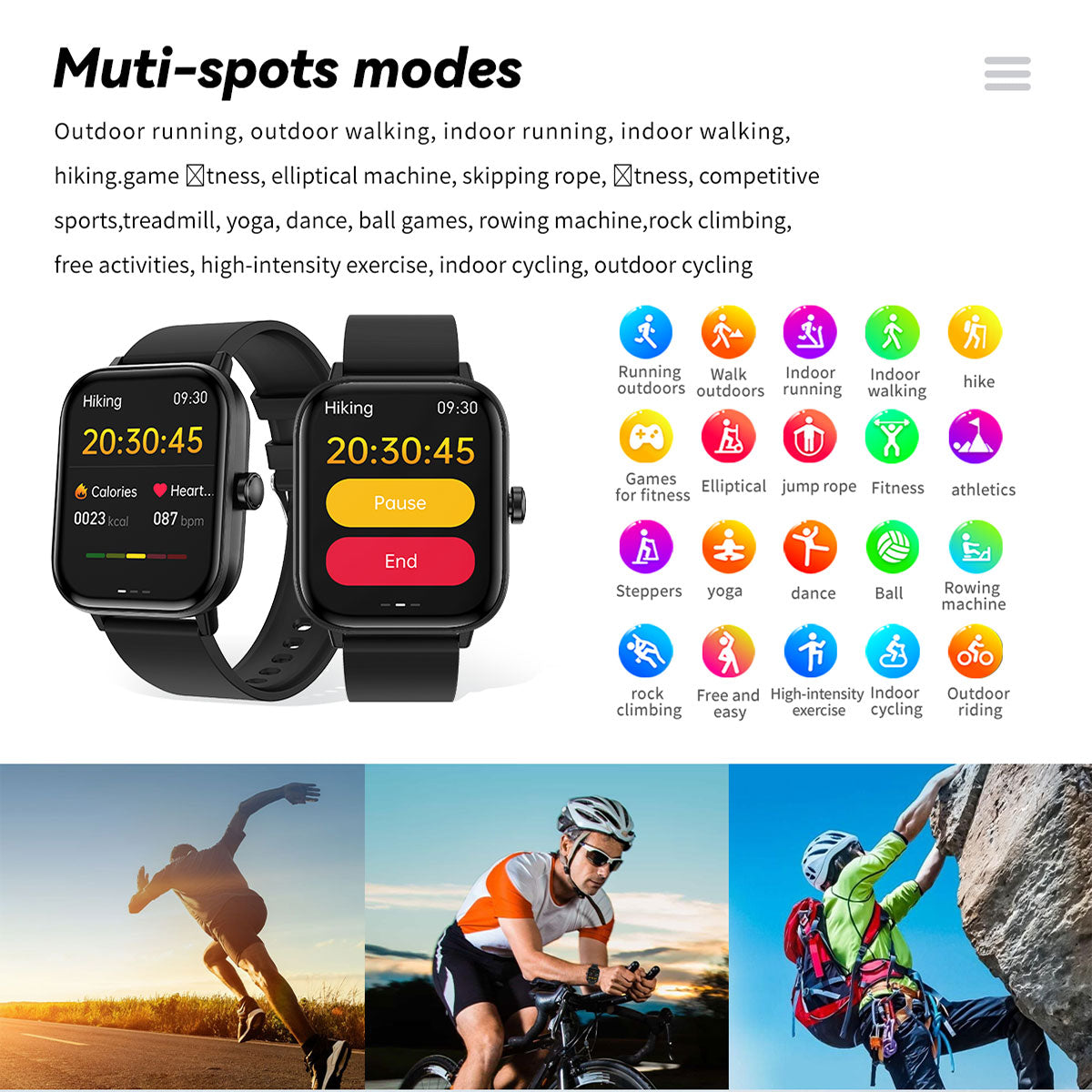 Blood Glucose Monitoring Smartwatch. Smart Watch for Non-Invasive Blood Glucose Testing. Stylish Smart Watch with Blood Oxygen Tracking